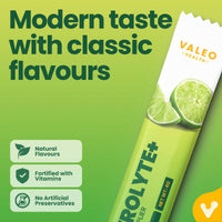 Valeo Hydration Electrolyte+ Lemon & Lime Stick 20 Packs