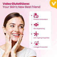 Valeo Glutathione Orange 20 Effervescent Tablets