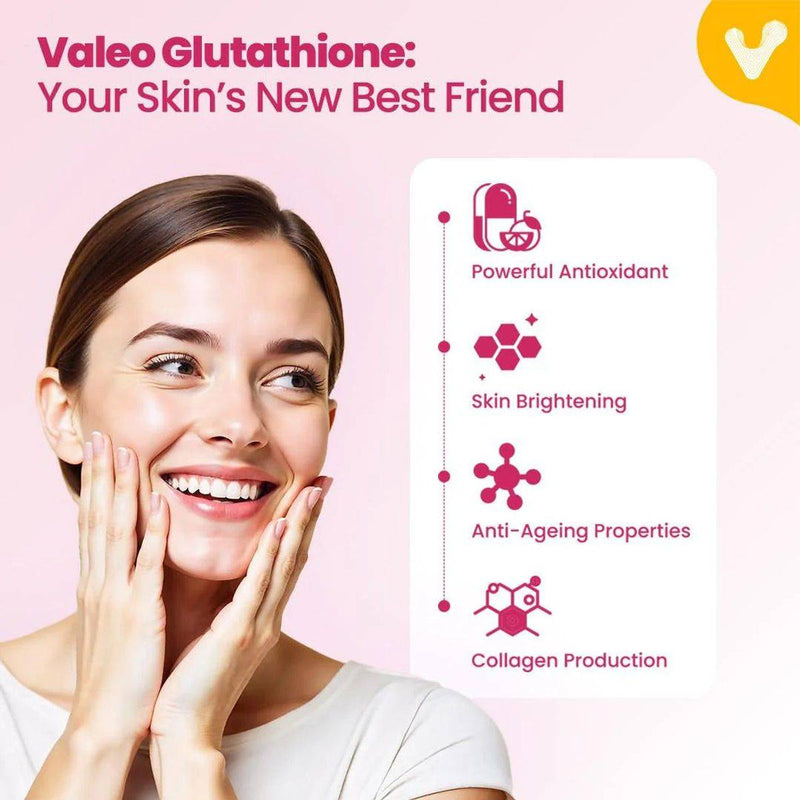 Valeo Glutathione Orange 20 Effervescent Tablets