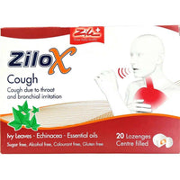 Zilox Cough 20 Lozenges