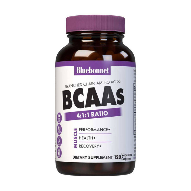 Bluebonnet BCAAs 4:1:1 Ratio 120 Capsules