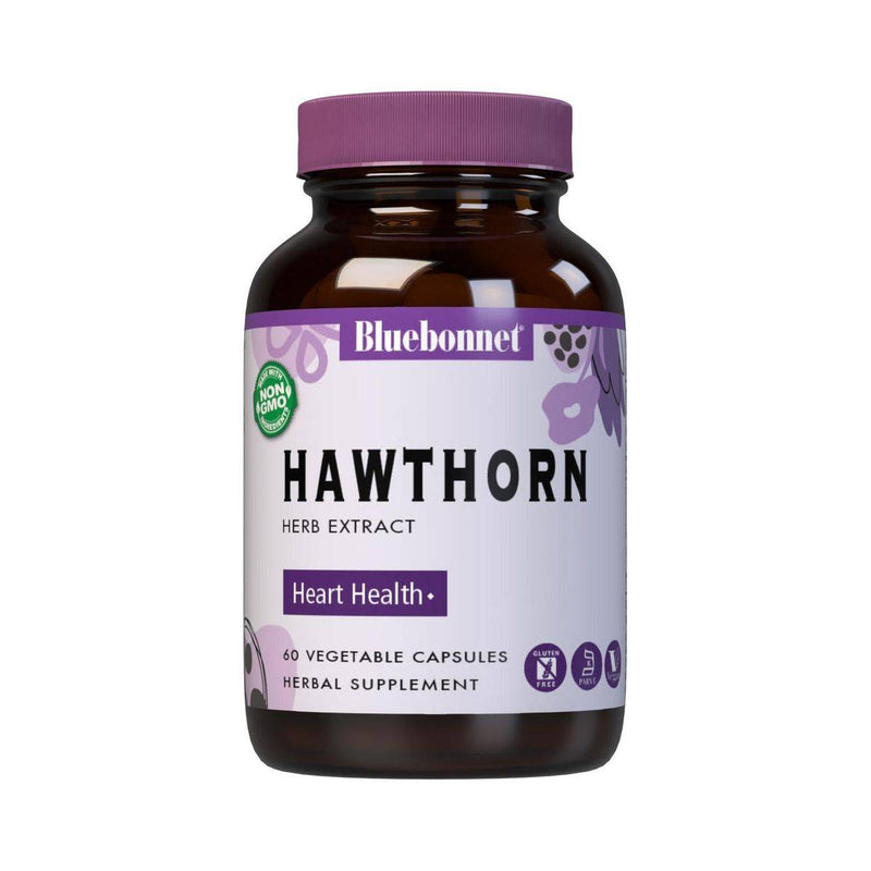 Bluebonnet Hawthorn Herb Extract 60 Capsules