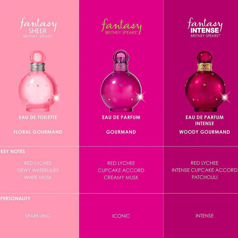 Britney Spears Fantasy Sheer Eau de Toilette 100ml