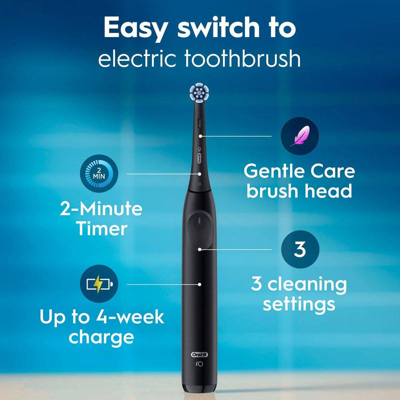 Oral B Electric Toothbrush Rechargeable iO2  Night Black
