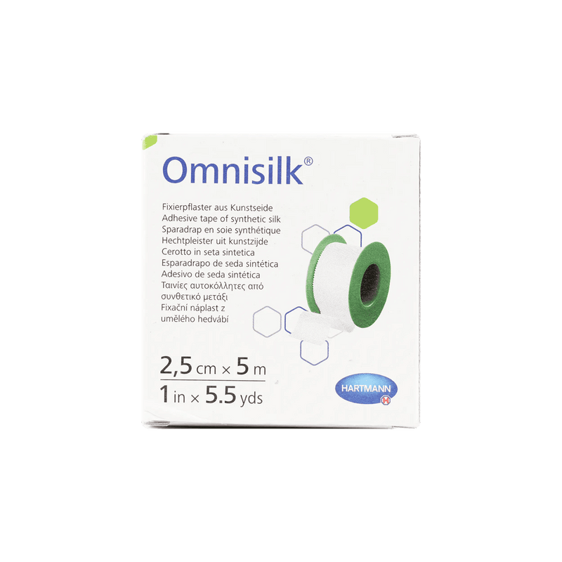 Omnisilk Adhesive Silk Tape 2.5cm x 5m