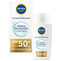 Nivea Sun Derma Blemish Control Dry Touch Fluid SPF50 40ml