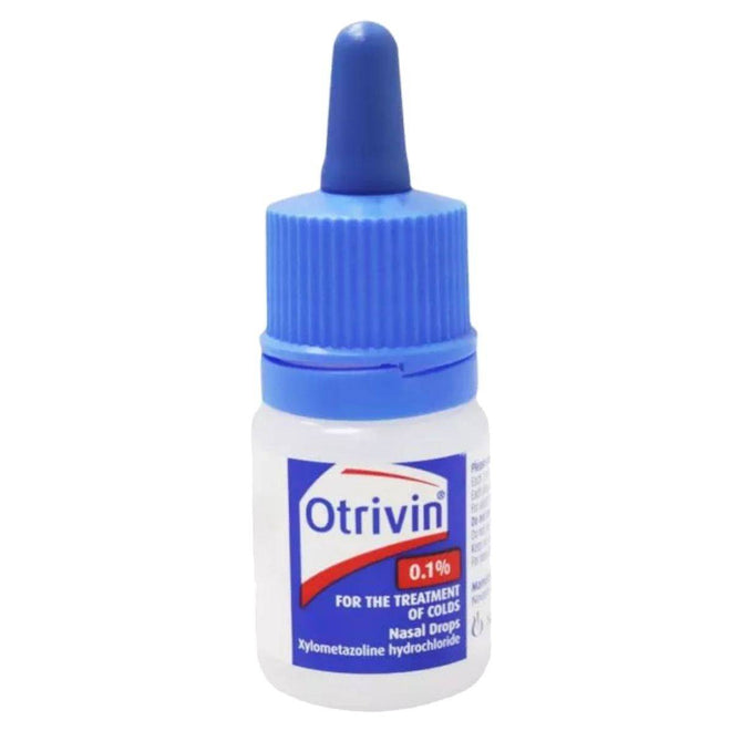 Otrivin 0.1% Nasal Drops Adult 10ml