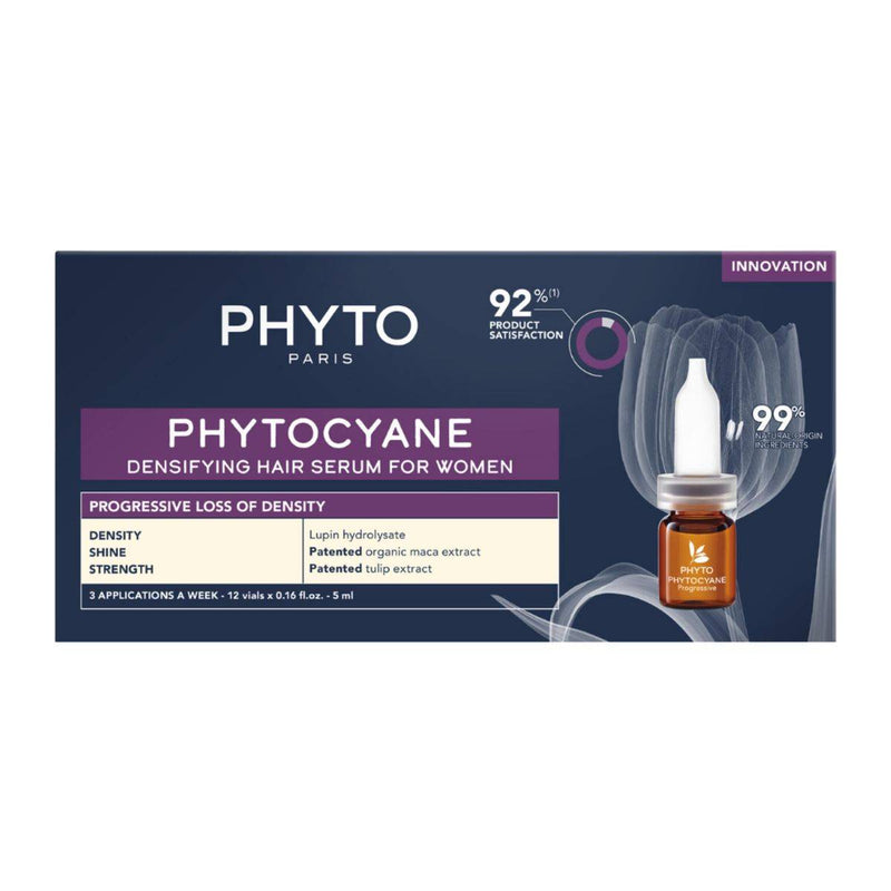 Phyto Phytocyane Densifying Hair Serum Women 5ml 12 Vials