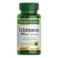 Natures Bounty Echinacea 400mg 100 Capsules