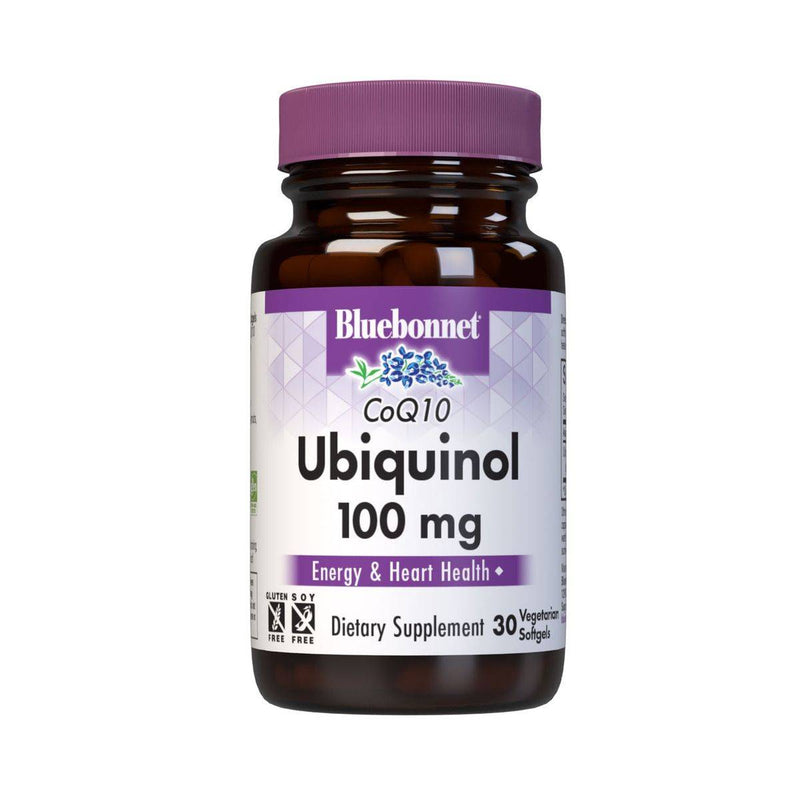 Bluebonnet Ubiquinol 100mg 30 Vegetarian Softgels
