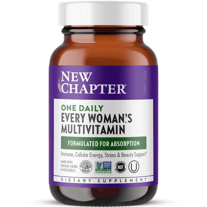 New Chapter One Daily Every Womans 18+ Multivitamin 30 Tablets