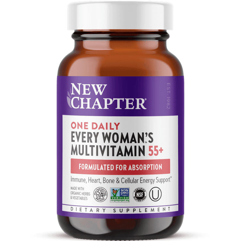 New Chapter One Daily Every Womans 55+ Multivitamin 30 Tablets