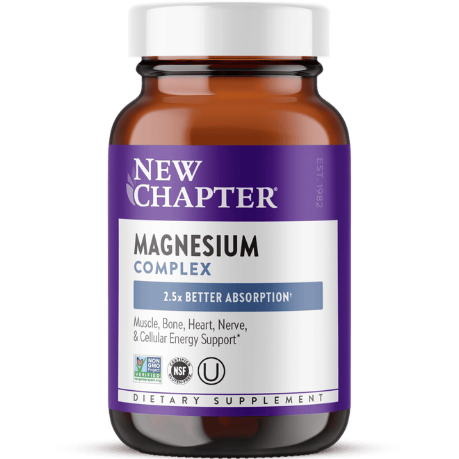 New Chapter Magnesium Complex 60 Tablets