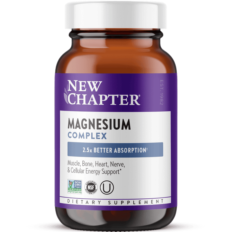 New Chapter Magnesium Complex 60 Tablets