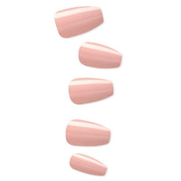 Kiss False Nails IMC504C Impress Color Press On Manicure Coffin Medium Sumptuous 30 Count