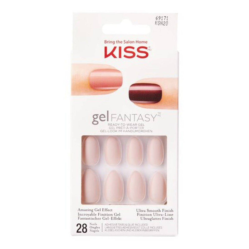 Kiss False Nails KGN20C Gel Fantasy Medium 28 Count