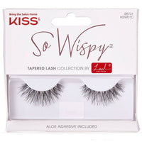 Kiss False Eyelash KSW01C So Wispy 01 Tapered Lash Collection 1 Pair