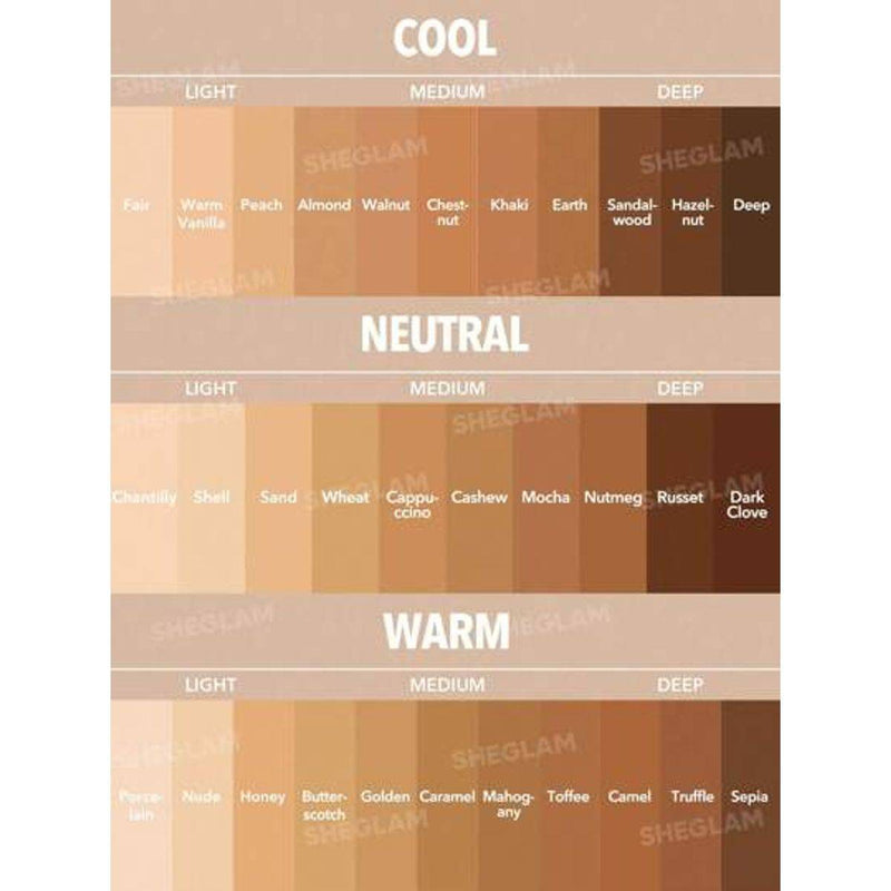 Sheglam Complexion Pro Long Lasting 
Breathable Matte Foundation Earth 30ml