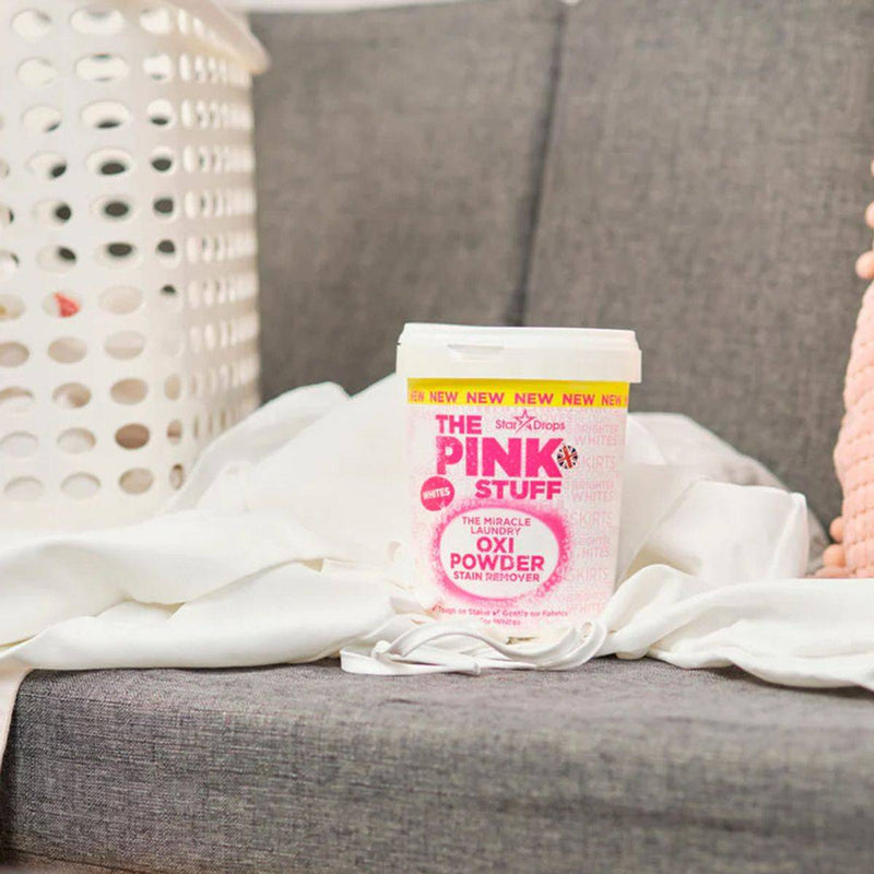 The Pink Stuff The Miracle Laundry Oxi Powder Stain Remover for Whites 1Kg