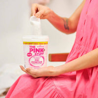 The Pink Stuff The Miracle Laundry Oxi Powder Stain Remover for Whites 1Kg