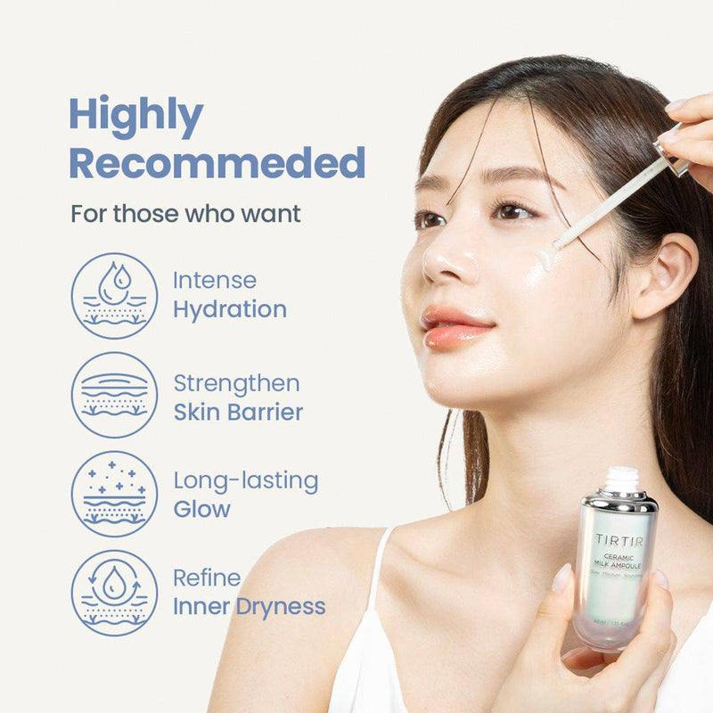 TirTir Ceramic Milk Ampoule 40ml