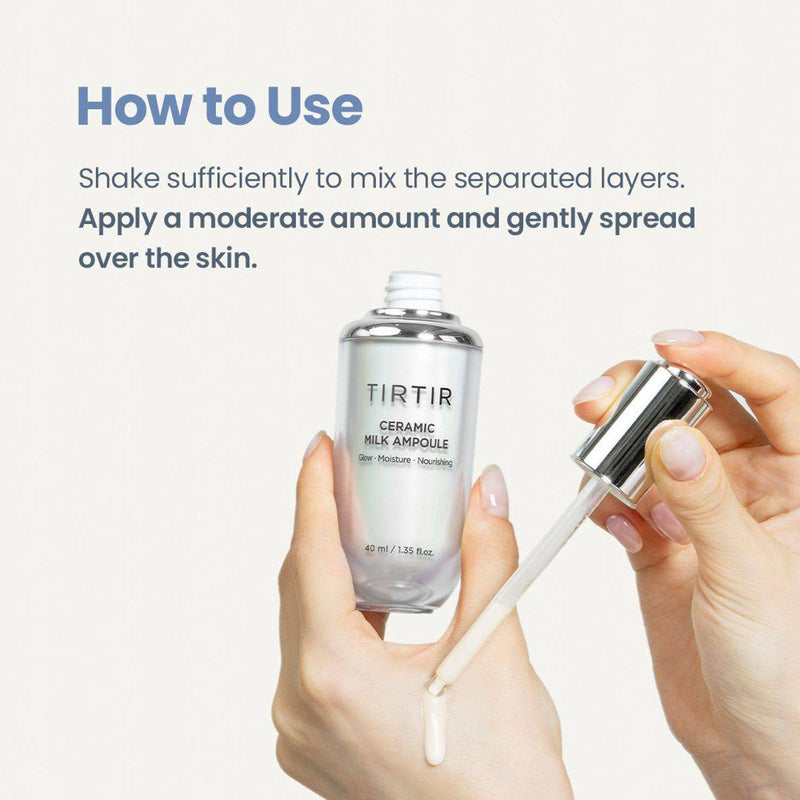 TirTir Ceramic Milk Ampoule 40ml