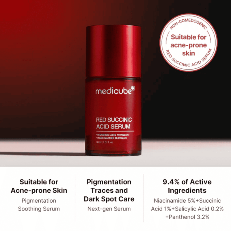 Medicube Red Succinic Acid Clarifying Serum 30ml