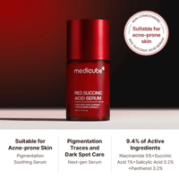 Medicube Red Succinic Acid Clarifying Serum 30ml