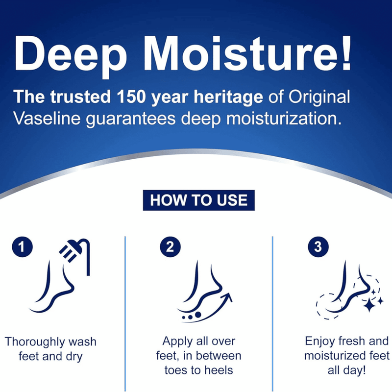 Vaseline Deep Moisture Foot Cream 55g
