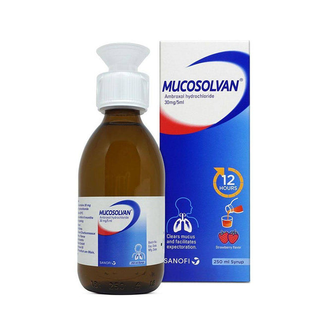 Mucosolvan Syrup 250ml - Do Not Enable