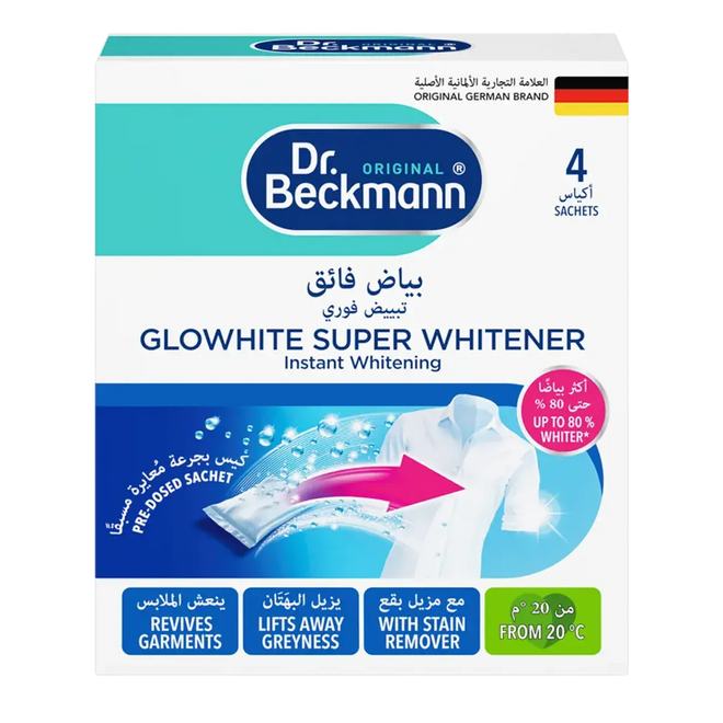 Dr. Beckmann Super Whitener 4x40g