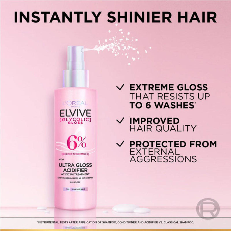 Loreal Paris Elvive Glycolic Gloss Acidifier Treatment Spray 150ml