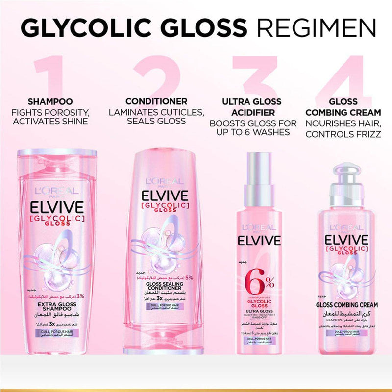 Loreal Paris Elvive Glycolic Gloss Acidifier Treatment Spray 150ml