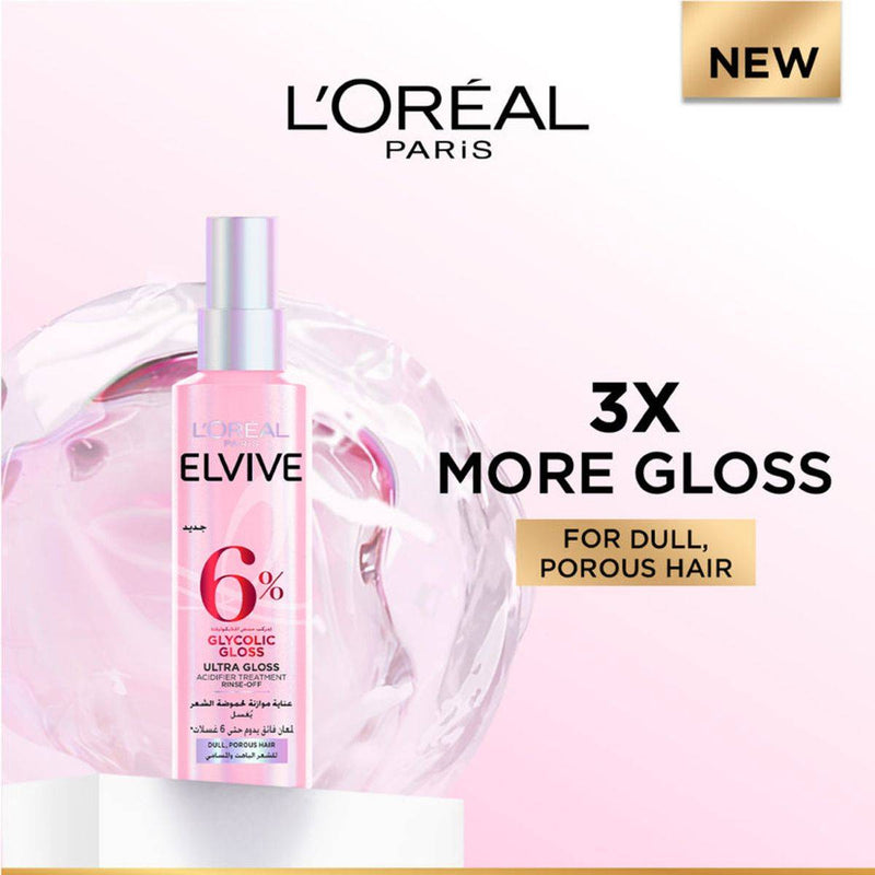 Loreal Paris Elvive Glycolic Gloss Acidifier Treatment Spray 150ml