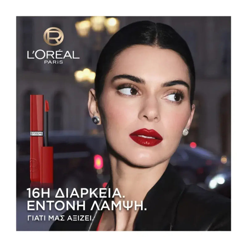 Loreal Paris Infaillible Laque Resistance Lipstick 415 Red Bisou