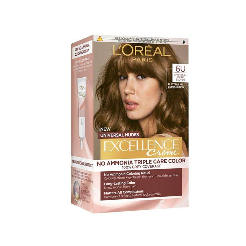 Loreal Paris Universal Nudes Excellence 6U Dark Blonde
