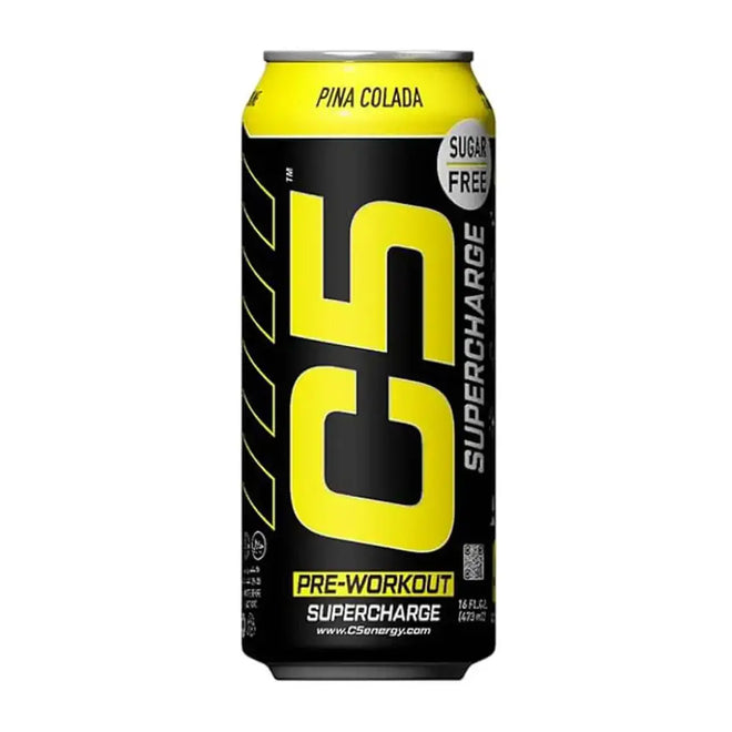 C5 Pre Workout Ready to Drink Supercharge Pina Colada 473ml