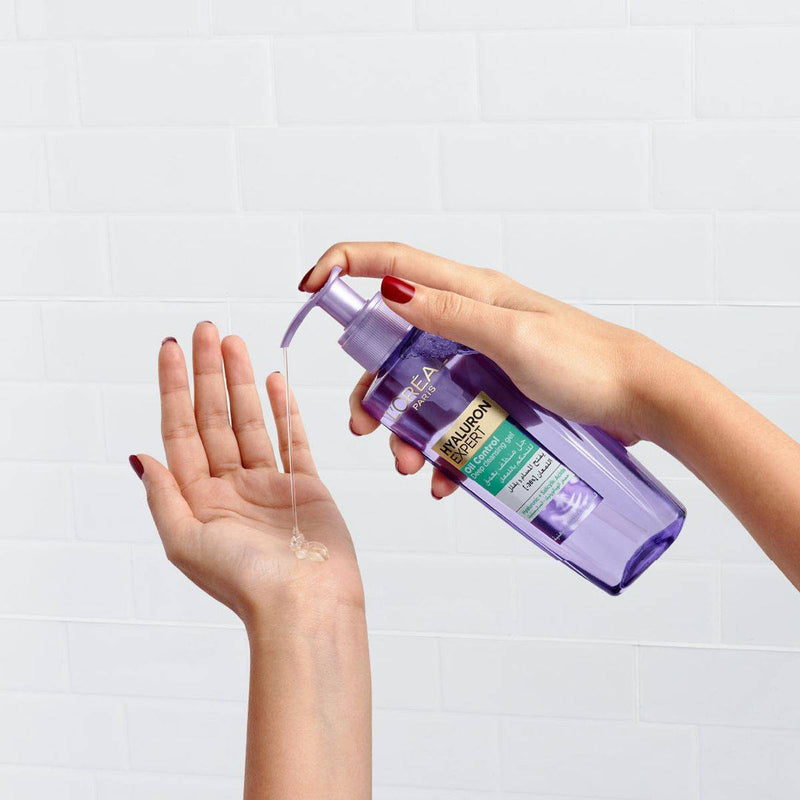 Loreal Paris Hyaluron Expert Hyaluronic Acid Oil Control Deep Cleansing Gel 200ml