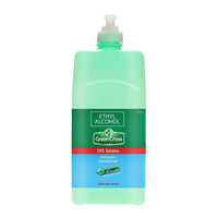Green Cross Ethyl Alcohol 70% Solution with Moisturizer Pump 1L
