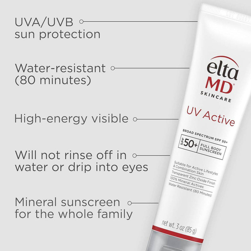 Elta MD UV Active Full Body Sunscreen SPF50+ Broad Spectrum 85g