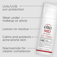 Elta MD UV Clear Face Sunscreen SPF46 Broad Spectrum 48g