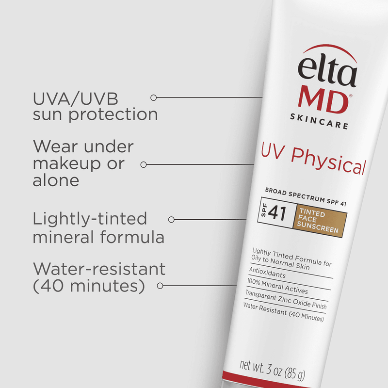 Elta MD UV Physical Face Sunscreen Tinted SPF41 Broad Spectrum 85g