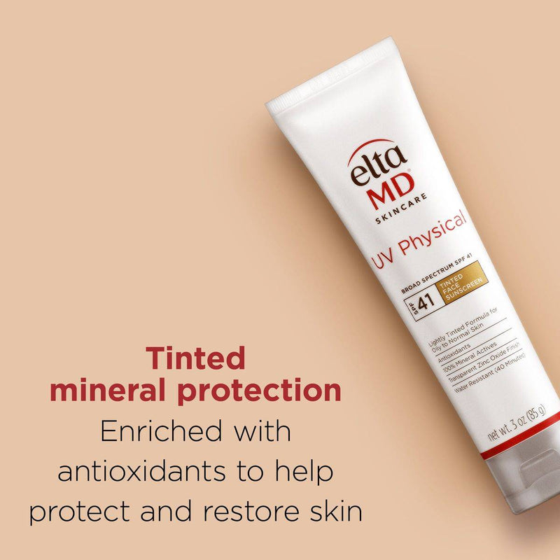 Elta MD UV Physical Face Sunscreen Tinted SPF41 Broad Spectrum 85g