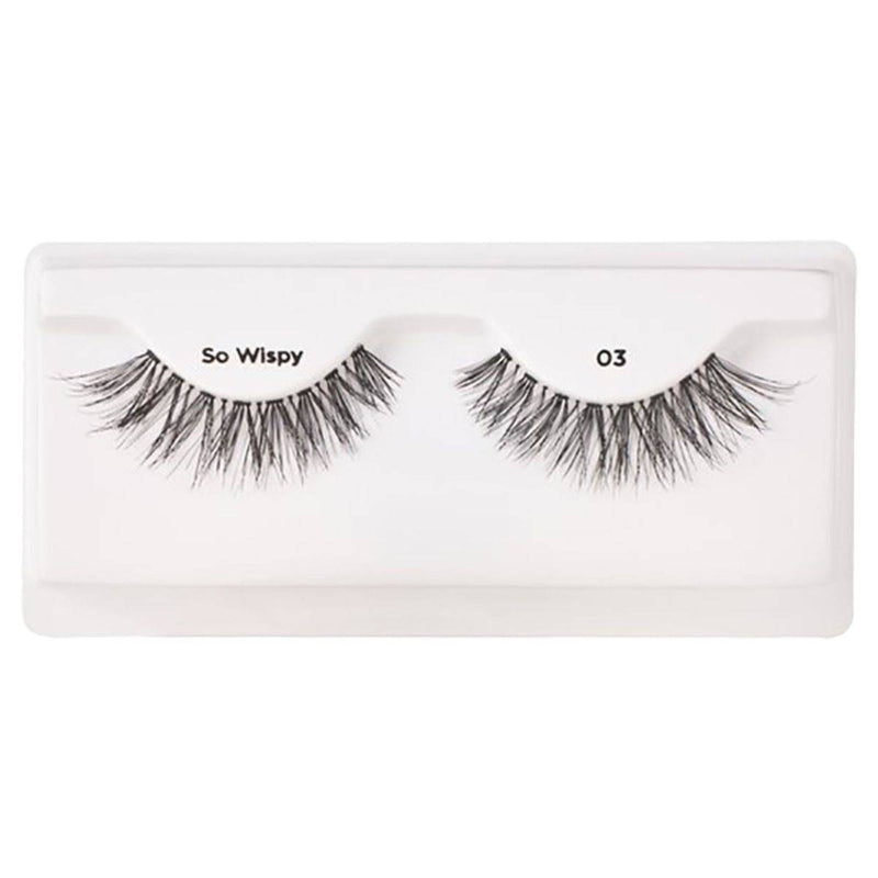 Kiss False Eyelash KSW03C So Wispy 03 Tapered Lash Collection 1 Pair