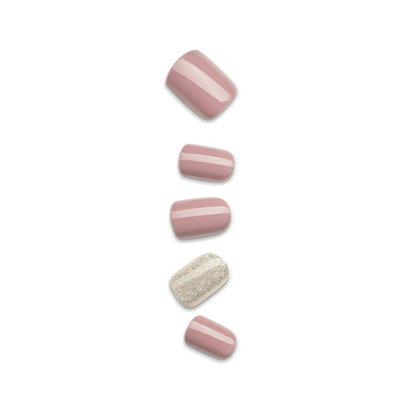 Kiss False Nails KIM002C Impress Press On Manicure One More Chance Short 30 Count