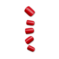 Kiss False Nails KIMC013C Impress Press On Manicure Reddy Or Not 30 Count