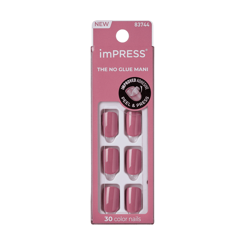 Kiss False Nails KIMC005C Impress Press On Manicure Petal Pink 30 Count