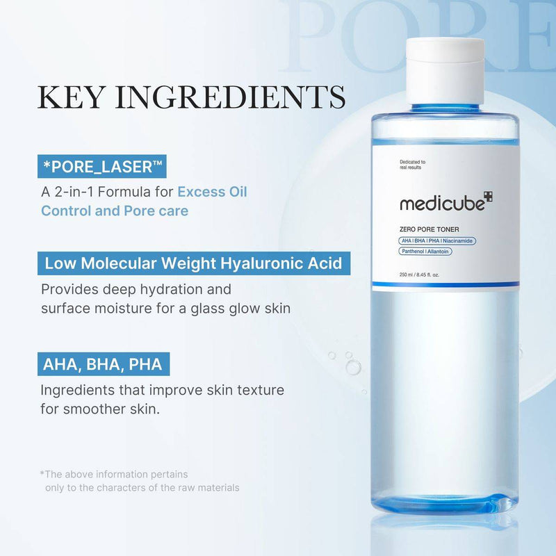 Medicube Zero Pore Toner 250ml