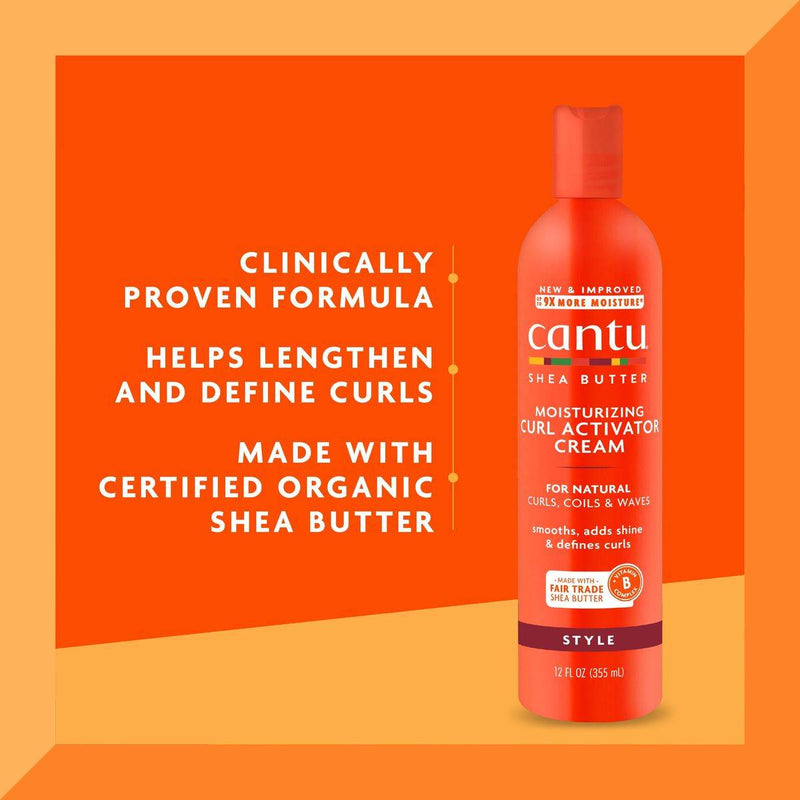 Cantu Shea Butter Moisturizing Curl Activator Cream 355ml