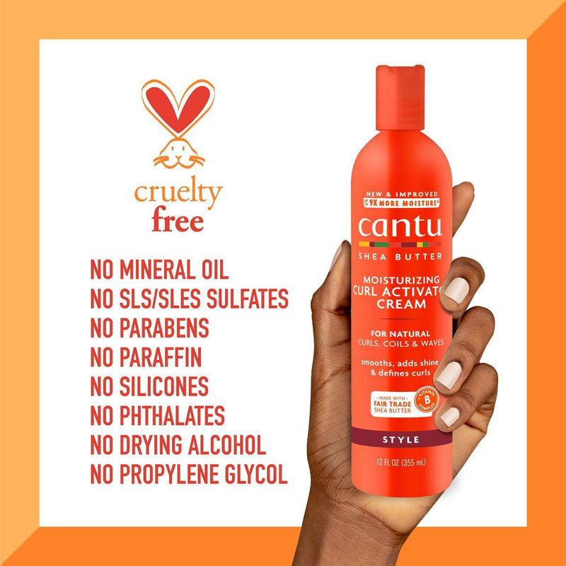 Cantu Shea Butter Moisturizing Curl Activator Cream 355ml